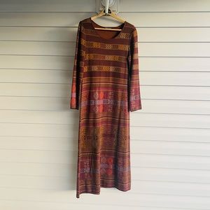 Beautiful knit sweater dress from Peruvian Collection😍